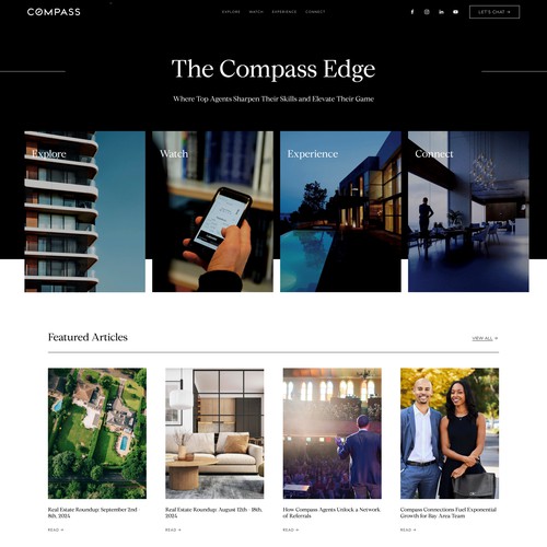 Website Design for Real Estate Agency