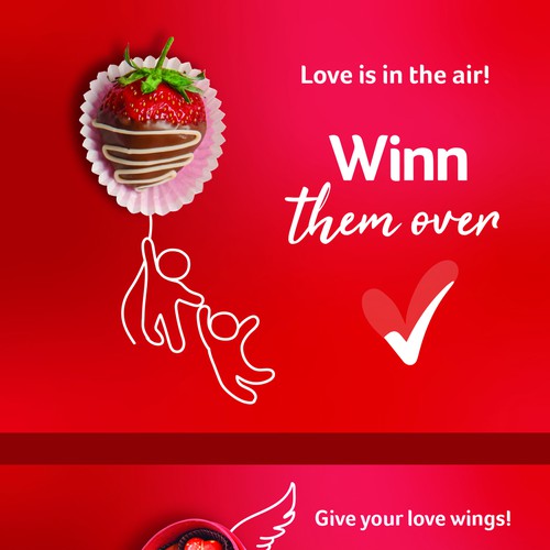 Valentine's Day campaign for Winn Dixie