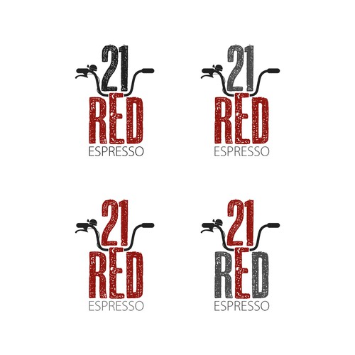 21 red espresso winning logo