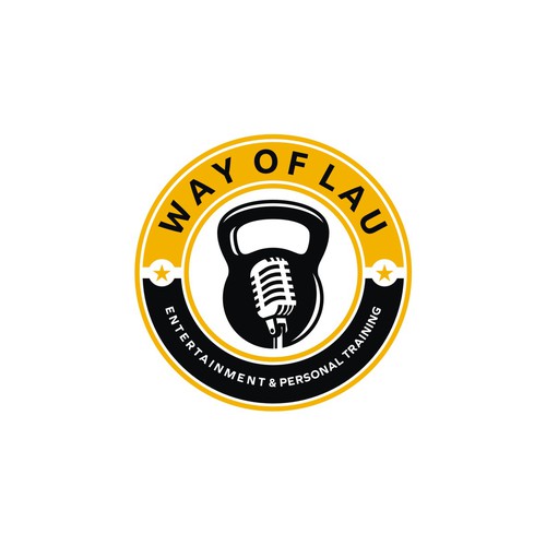 Logo concept for a personal trainer and entertainer.