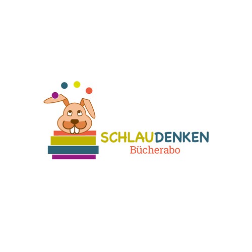 Playful Logo for philosophical bookshop for kids