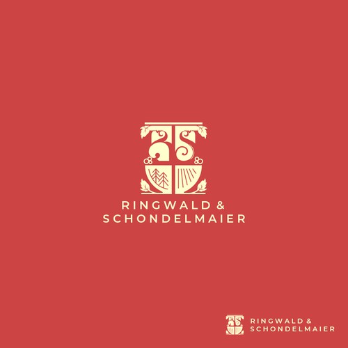 minimalist style emblem logo for wine company