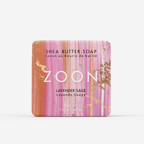 Luxury beauty soap packaging