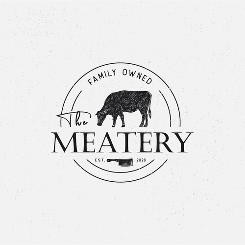 The Meatery Logo design