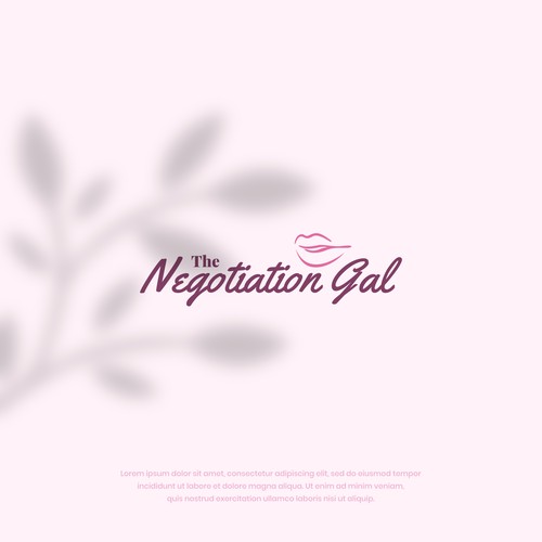 The Negotiation Gal Logo Design