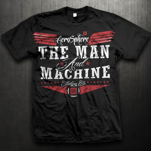 AEROSPHERE IIII Aviation Brand: T-shirt Design