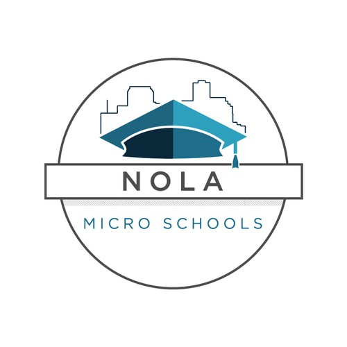 Creative logo for an innovative school in New Orleans