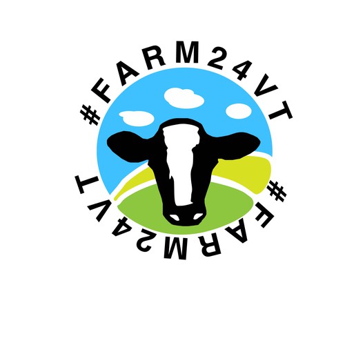Logo for dairy farm tribute