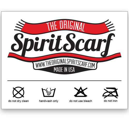 Create the next packaging or label design for The Spirit Scarf 
