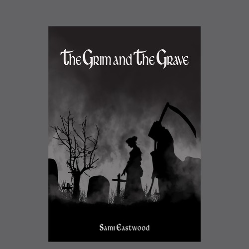 Horror and dramatic cover book design 