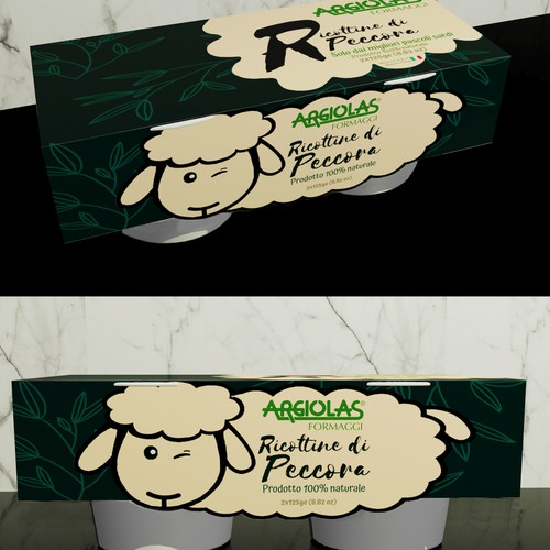 Riccottine Package Design