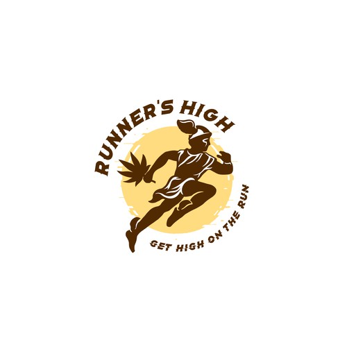 Logo for Runner's High Protein Bar