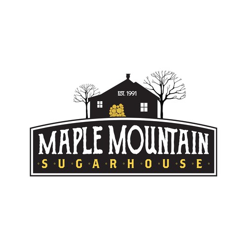 Logo concept for maple syrup