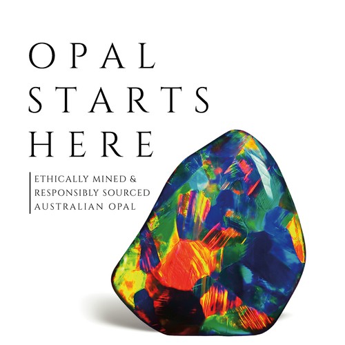 Hopkins Opal Advertising design 