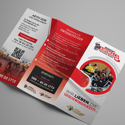 Hockey Brochure Design