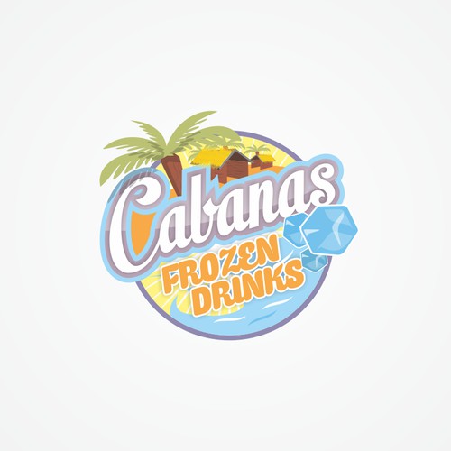 Create a logo for a national food service company seeking to launch our new frozen mixed drink concept