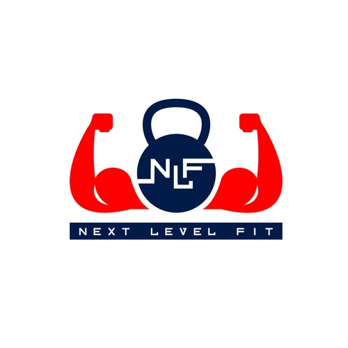 Bold logo for fitness brand