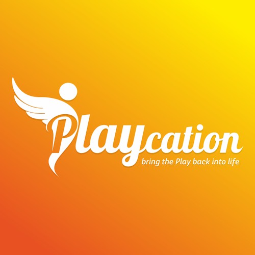 Playcation logo design