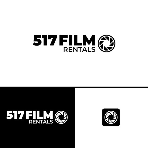 Logo for a film rental house
