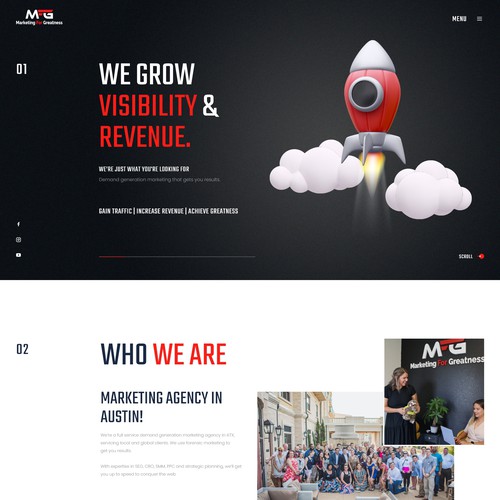 Digital Marketing Agency Landing Page