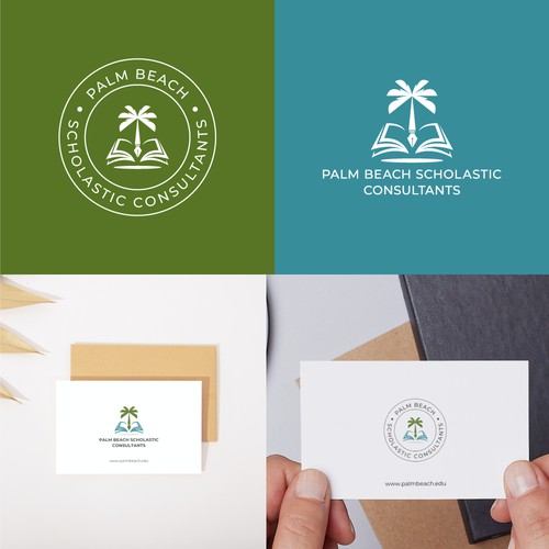 This Logo design for Palm Beach Scholastic Consultants