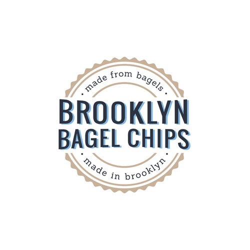 Create the next logo for NY Bagel Chips