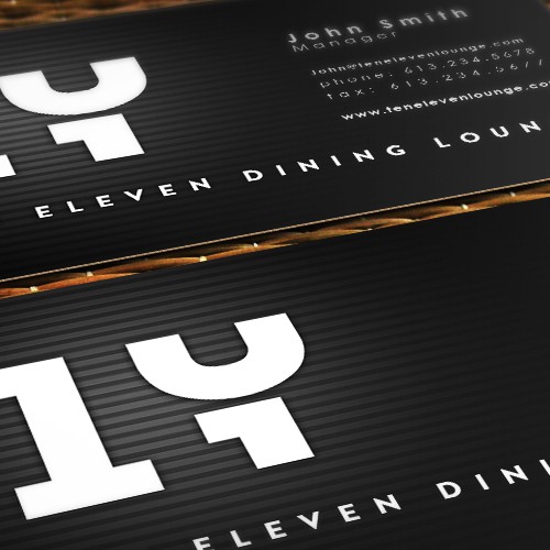 Business Card Submission for Ten Eleven