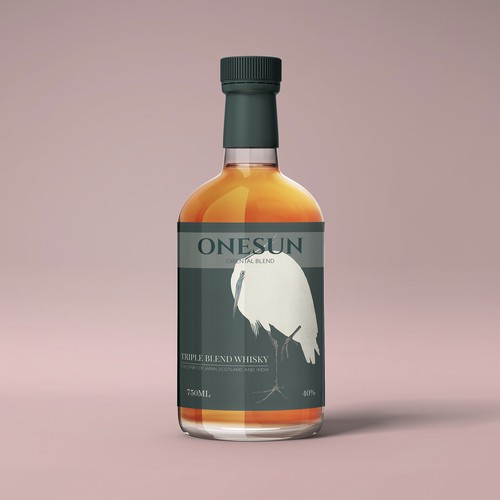 Label for whiskey 