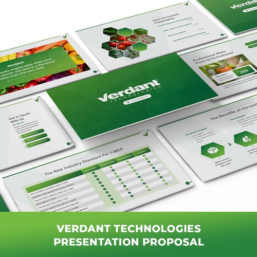 Powerpoint Presentation for Verdant Technologies