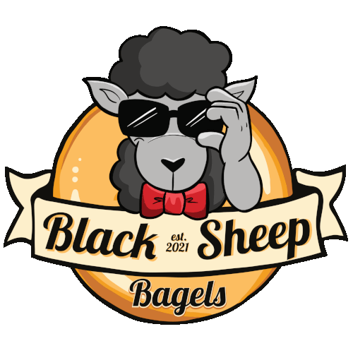 GIF design for Black Sheep Bagels