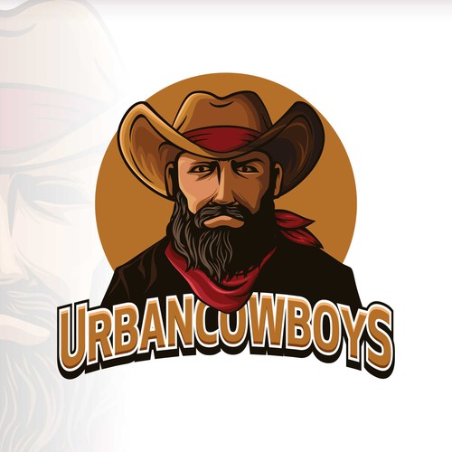 Cowboy Mascot Logo