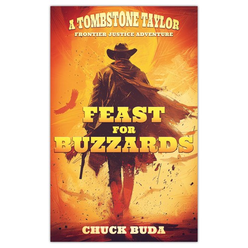 Design an original book cover for a western novella