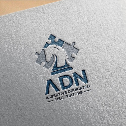 Modern, bold  logo for a dedicated negotiation team