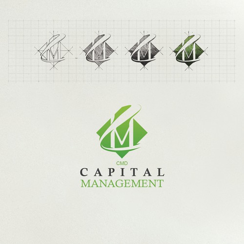 CMD Capital Management Logo design concept