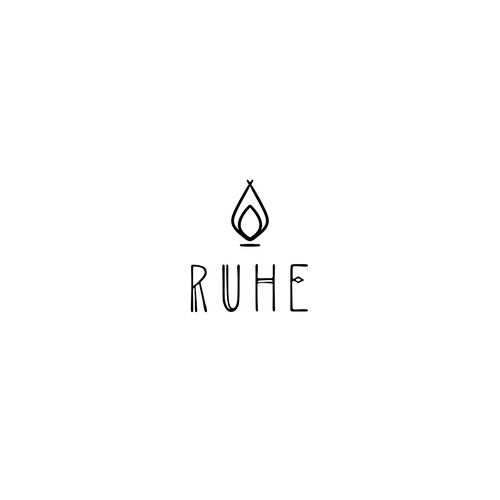 logo concept for candle company