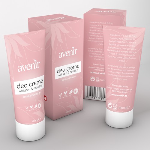 Luxury package design concept for Avenir