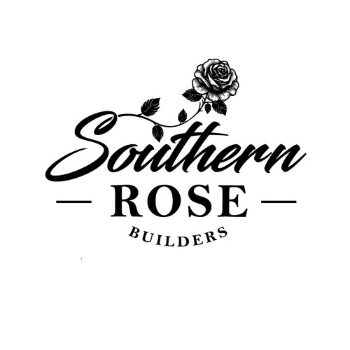 Southern rose builders vintage rose logo