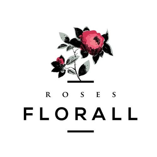 Logo design for Roses Florall