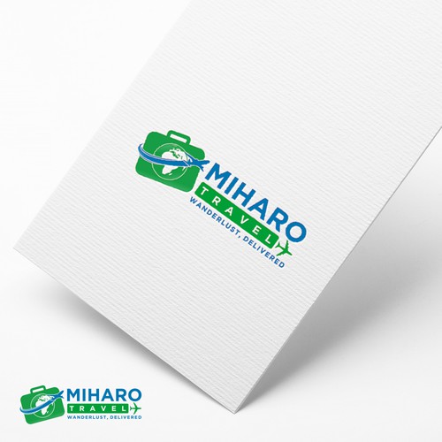 Miharo Travel logo designs