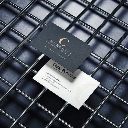 Churchill Advisory Group - Business Card Design