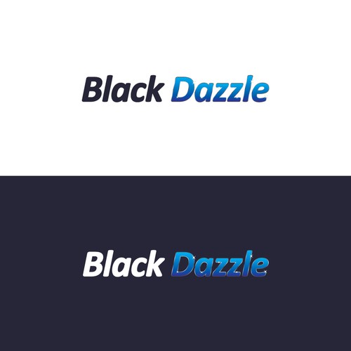 Text Logo for Black Dazzle 