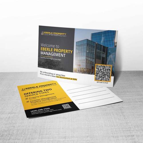 Postcard Design for Realstate Company