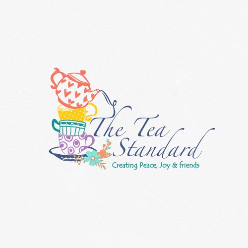 Wacky logo for start up Tea company