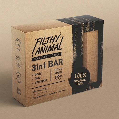 Filthy Animal - Charcoal Soap