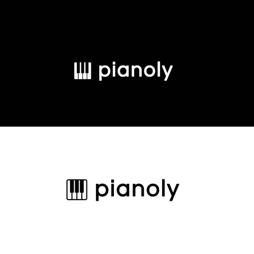 Simple App based logo design for Online Piano company