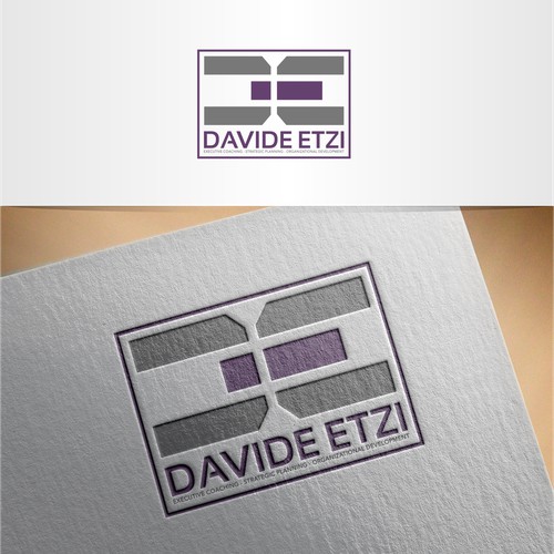 Davide etzi logo design