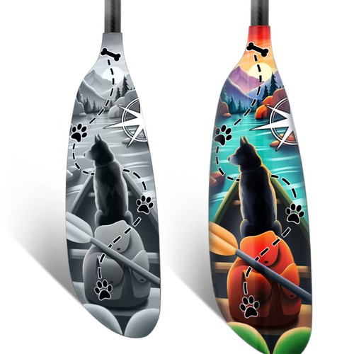 Paddle surf design