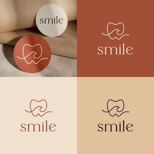 Smile | logo for a company in the dental field