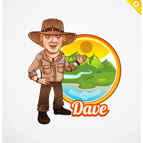 Australian Adventure Tour company needs a fun & groovy mascot logo