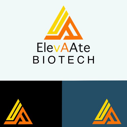 Logo concept for ElevAAte Biotech